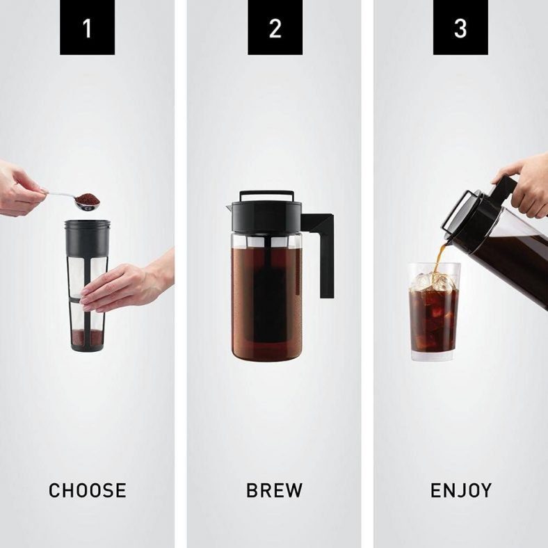 Takeya Patented Deluxe Cold Brew Iced Coffee Maker NextInGifts