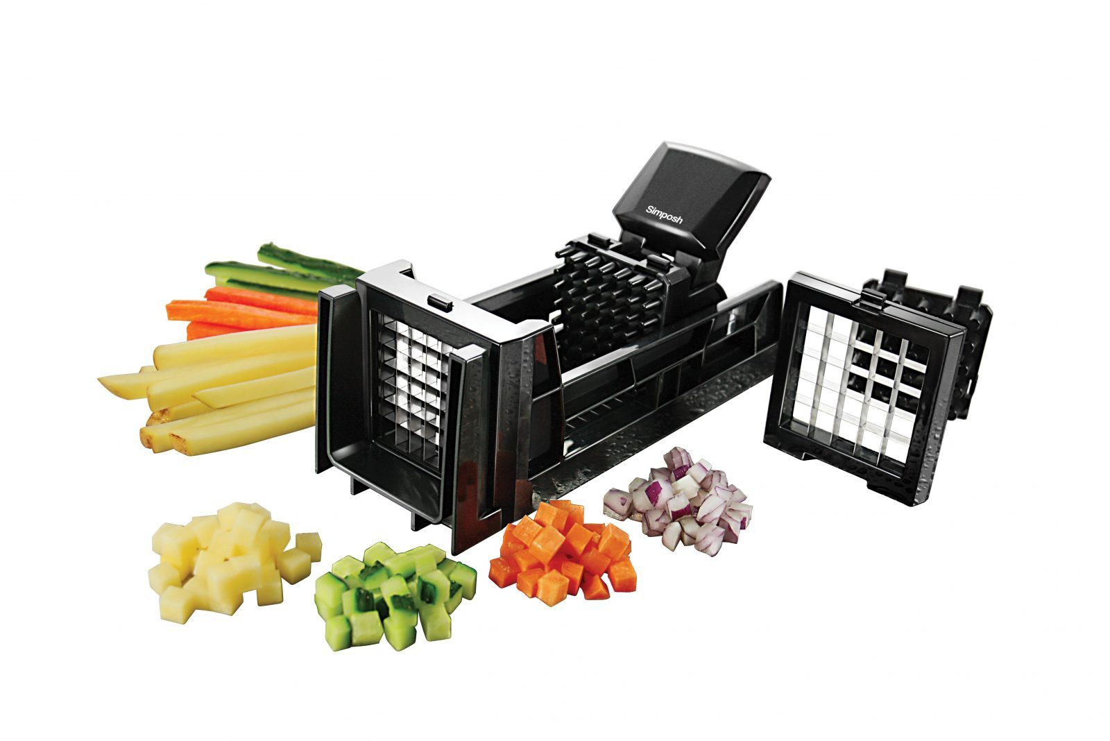 Simposh Easy Food Dicer – Slice & Dice Veggie Sticks & Cubes