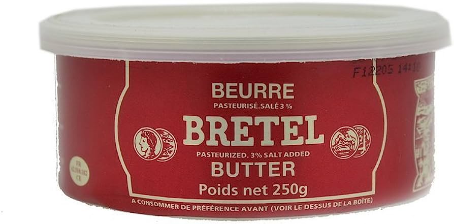 Amazon.com : Bretel Butter 250g (2 Pack) : Everything Else