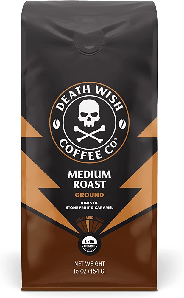 Amazon.com : Death Wish Coffee, Organic and Fair Trade Medium