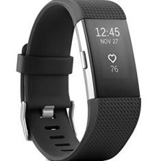 Amazon.com: Fitbit Charge 2 Heart Rate + Fitness Wristband, Black