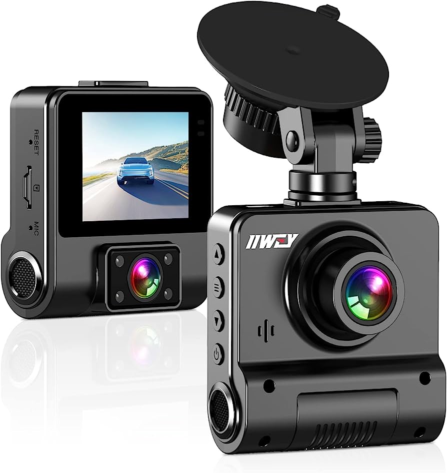 Amazon.com: iiwey Dash Cam Front and Inside 1080P Dual Dash Camera