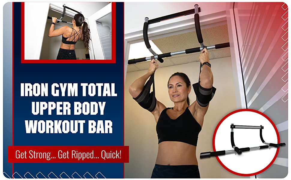 Amazon.com: Iron Gym Pull Up Bars - Total Upper Body Workout Bar
