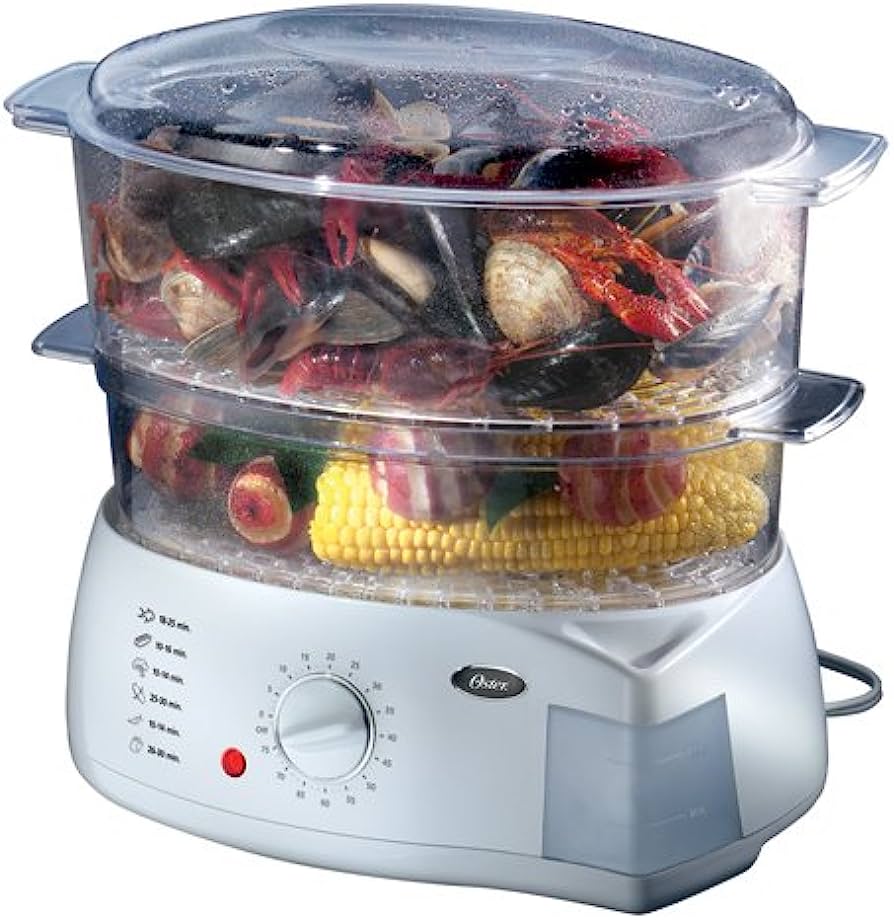 Amazon.com: Oster Double Tiered Food Steamer ( 5713 ): Home & Kitchen