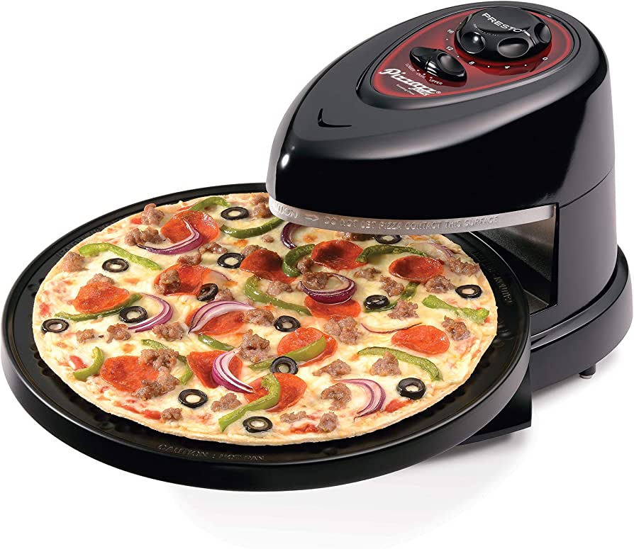 Amazon.com: Presto 03430 Pizzazz Plus Rotating Oven, Black : Home