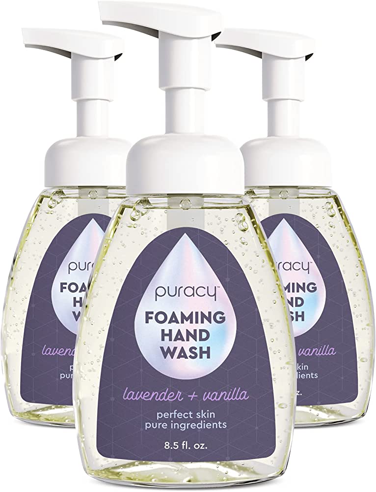 Amazon.com : Puracy Natural Foaming Hand Soap, Antibacterial
