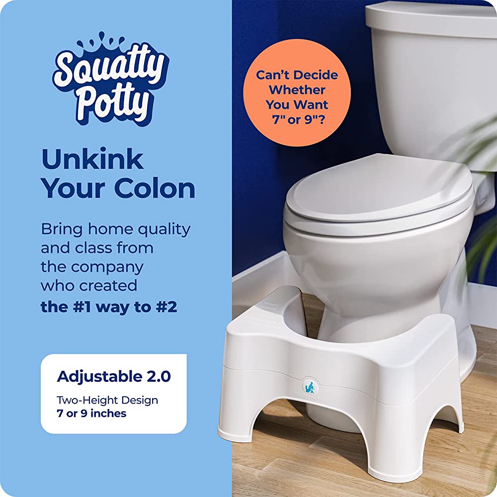 Amazon.com: Squatty Potty The Original Bathroom Toilet Stool