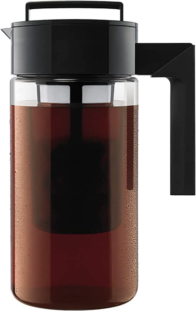 Amazon.com: Takeya Patented Deluxe Cold Brew Iced Coffee Maker, 1
