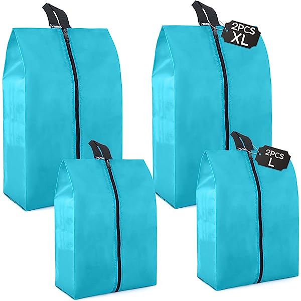 Amazon.com | YAMIU Travel Shoe Bags Set of 4 Waterproof Nylon with