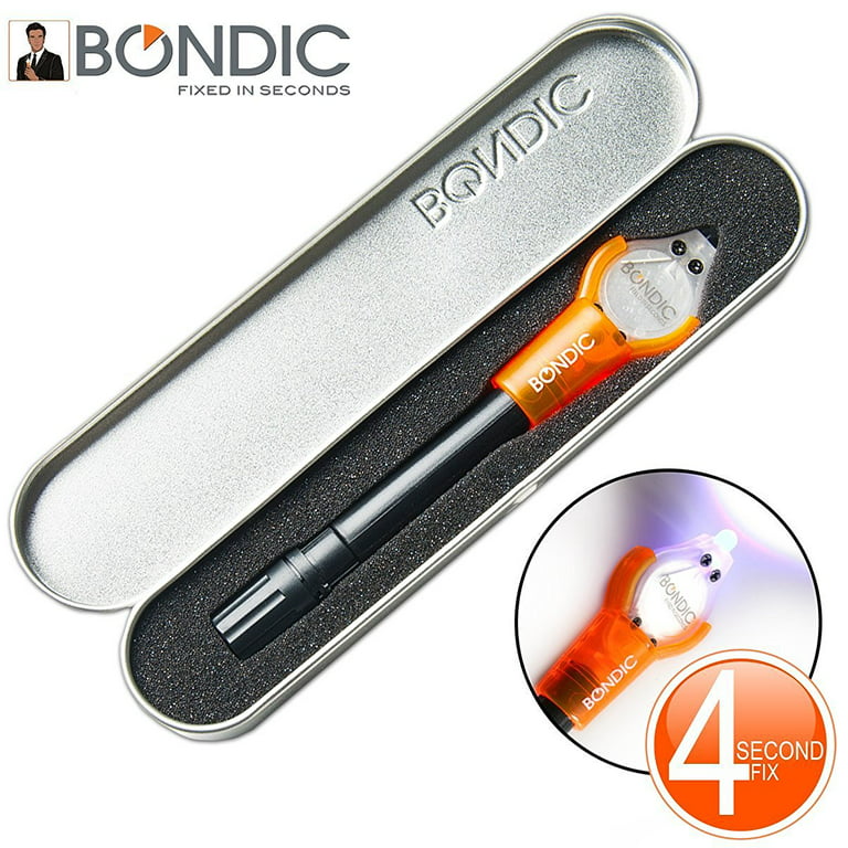 Bondic BSK-01 Starter Kit Liquid Plastic Welder Adhesive - Walmart.com