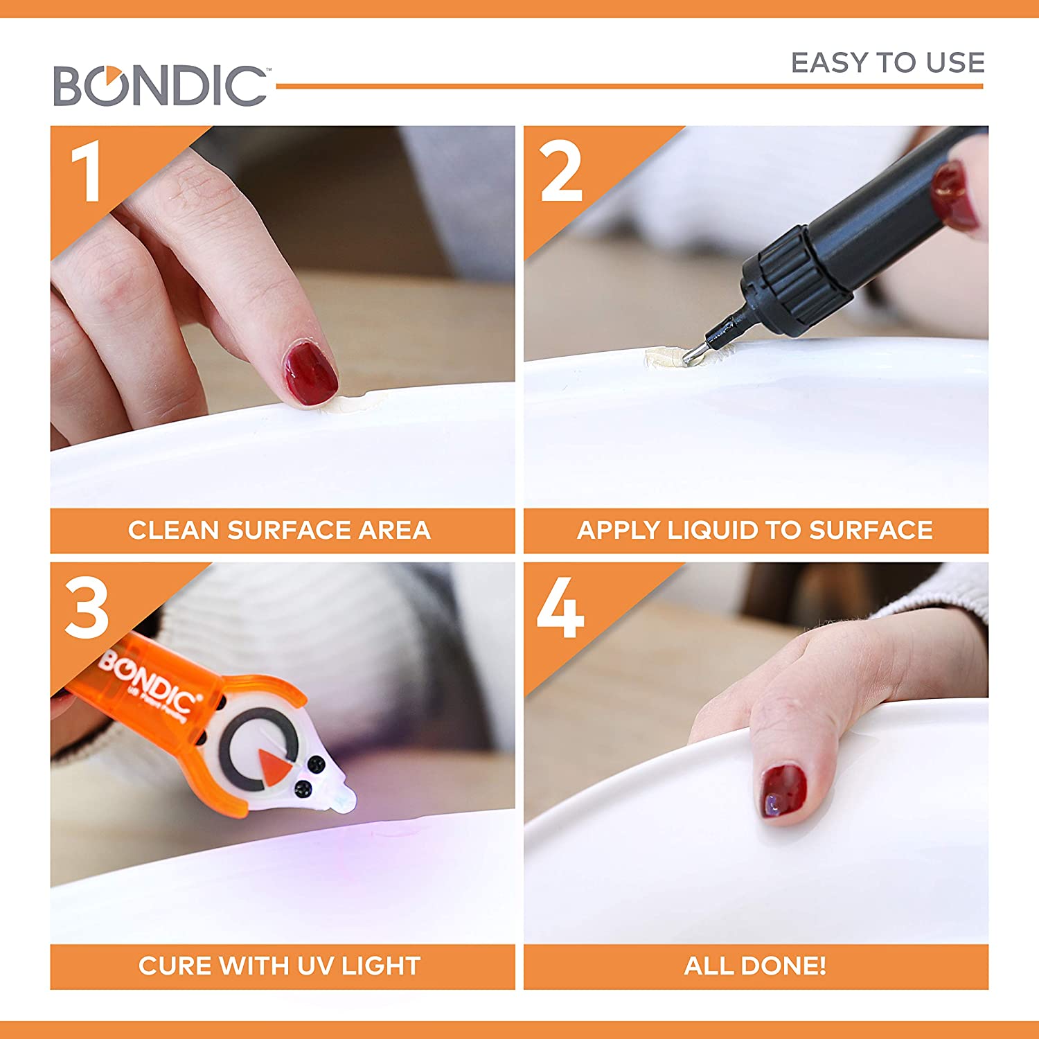 Bondic® LED UV Liquid Plastic Welder SUPER BUY 6 Starter Kits - Best P