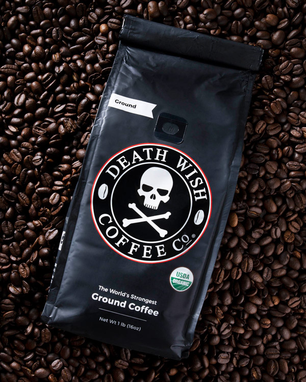 Death Wish Coffee: The world's strongest coffee.