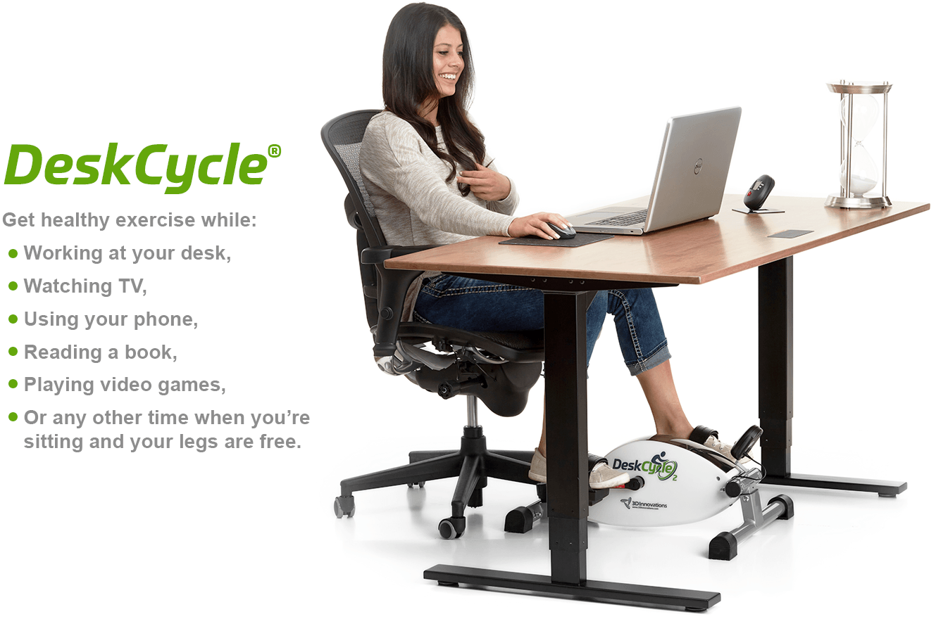 DeskCycle Under Desk Bike | Exercise At Your Desk