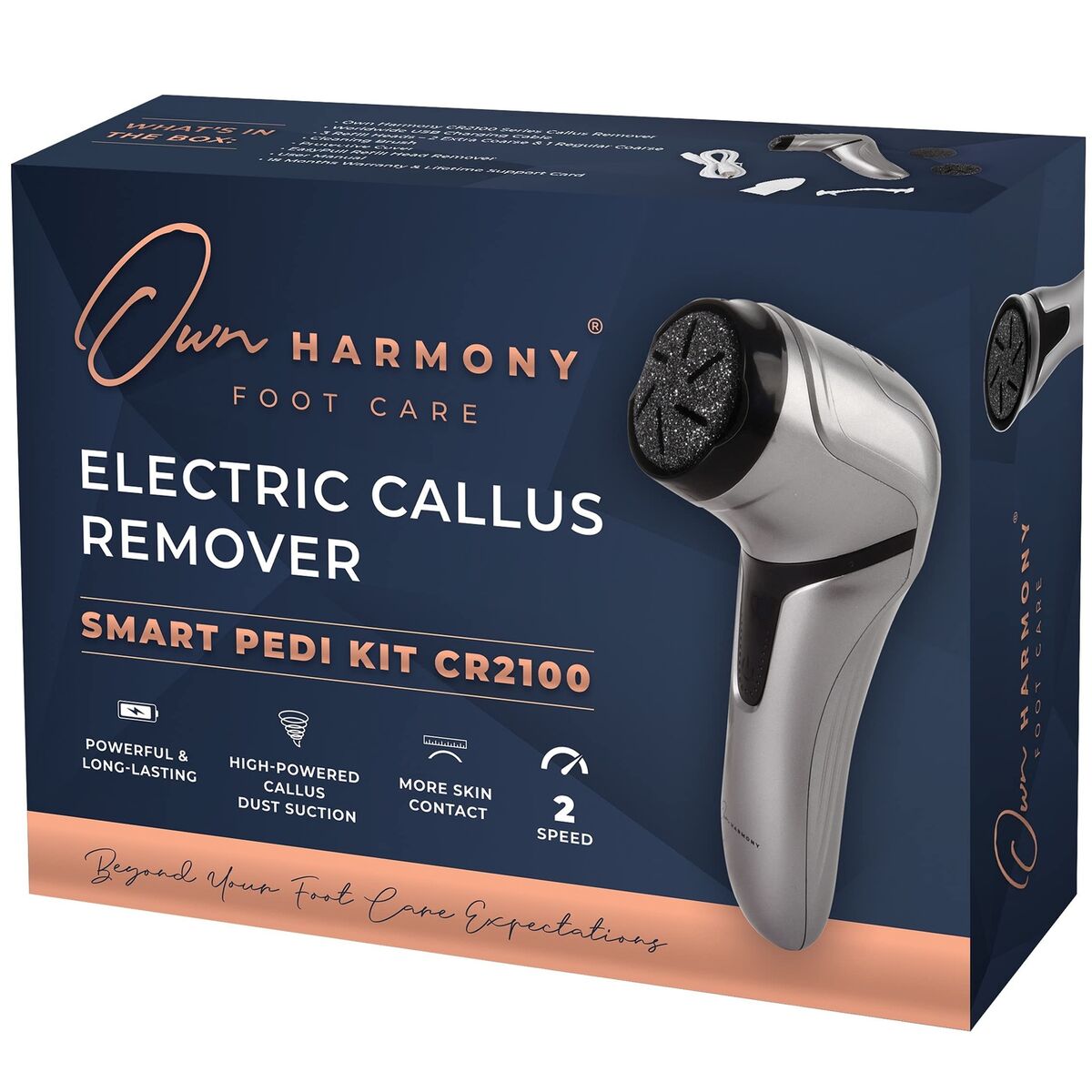 Electric Foot Callus Remover with Vacuum - Own Harmony