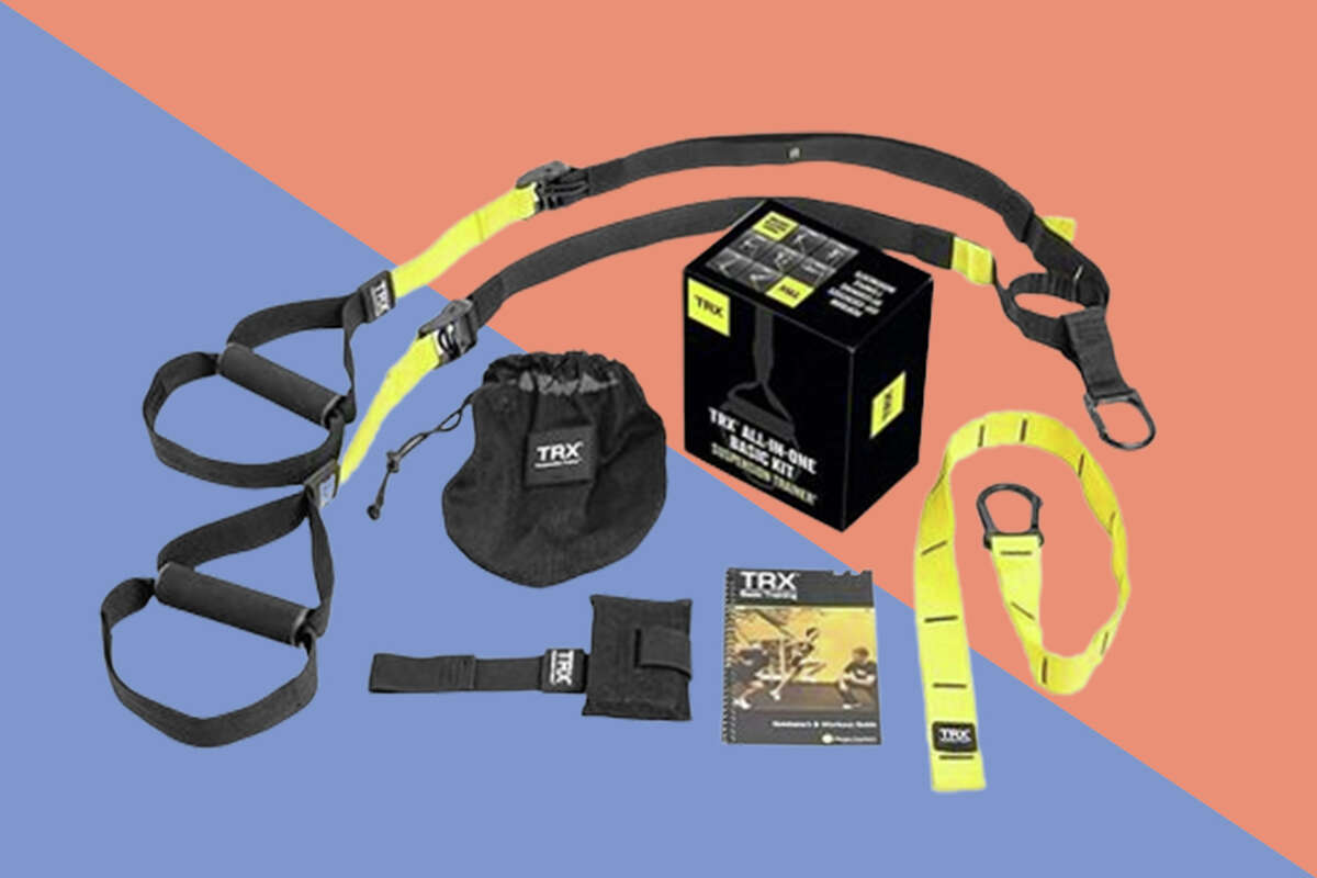 Get this TRX all-in-one suspension training system for only $99