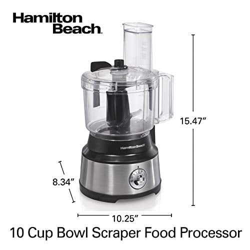 Hamilton Beach 10-Cup Food Processor & Vegetable Chopper with Bowl