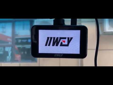 How to use the iiwey D02 (EC018) dual dash cam - YouTube
