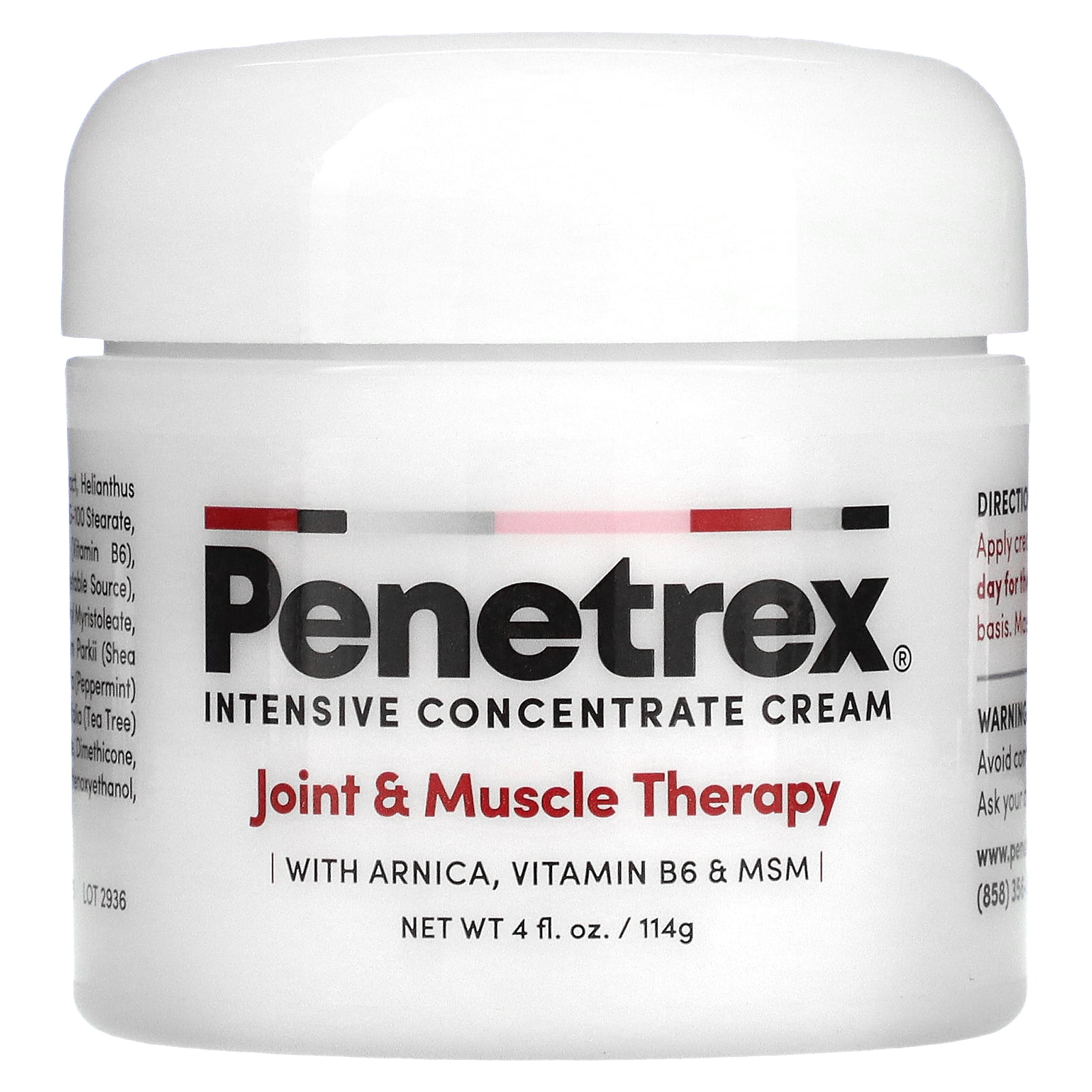 Intensive Concentrate Cream, 4 fl oz (114 g), Penetrex - Walmart.com