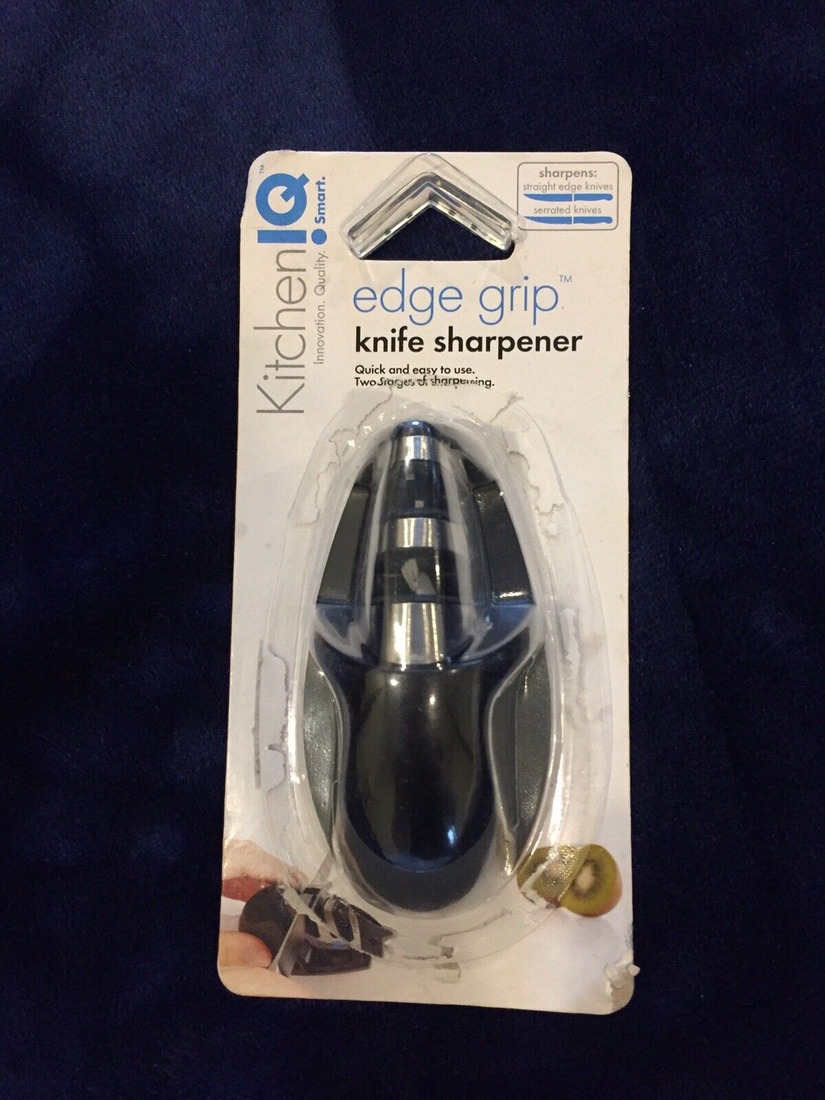 Kitchen IQ Edge Grip 2 Stage Knife Sharpener Kitchen Knife