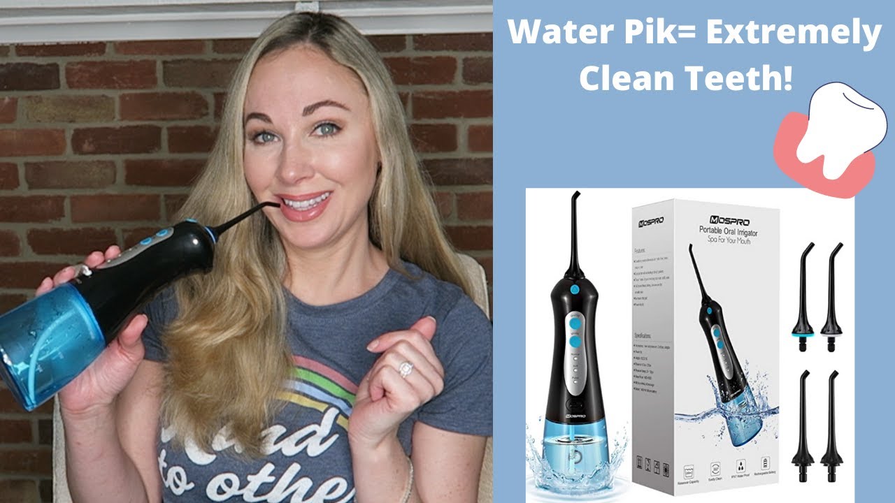 MOSPRO Portable Oral Irrigator | Water Pick Review - YouTube