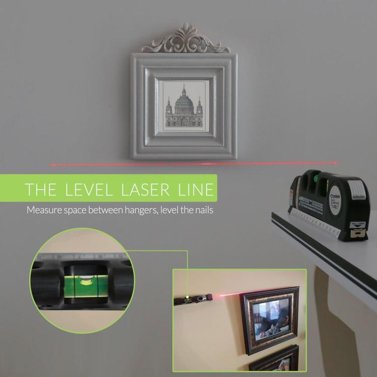 Multi-Purpose Laser Level and Tape Measure