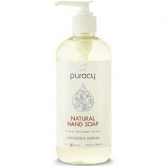 PURACY – Natural Hand Soap – Lavender & Vanilla 12 fl. oz/355 ml