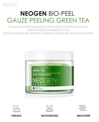 Review : Neogen Bio-Peel Gauze Peeling in Green Tea – sparkling