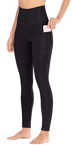 Seamless Bootcut Yoga Pants with Pockets for Women High Waist