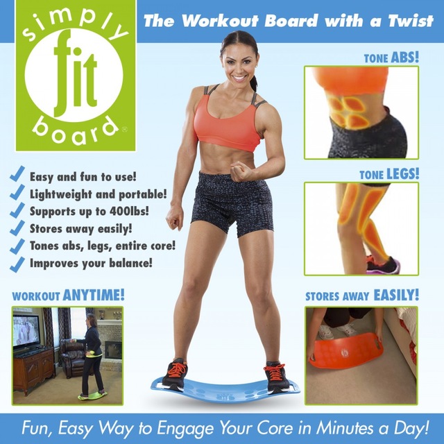 Simply Fit Board As seen on TV The workout board with a twist New