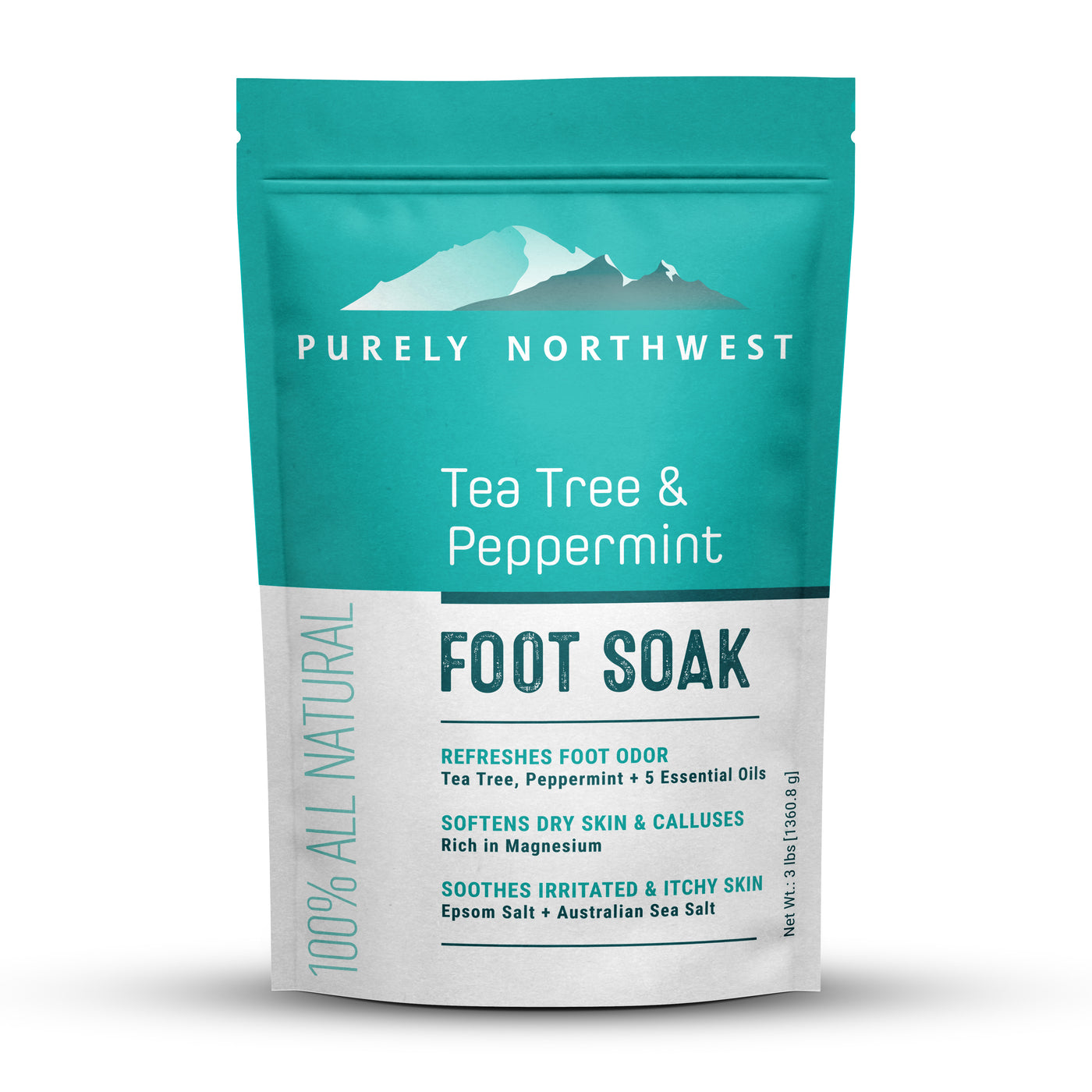 Tea Tree Epsom Salt Foot Soak | Therapeutic Soak for Foot Fungus