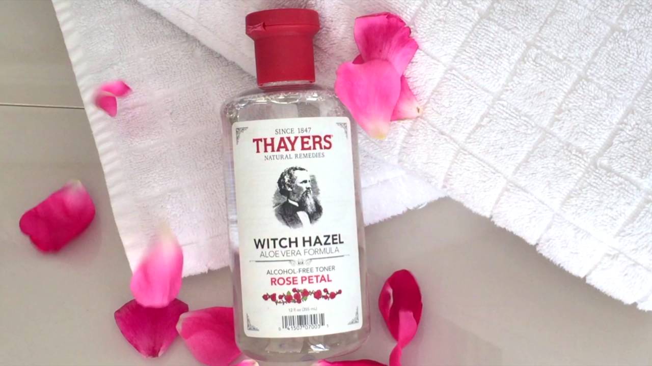 THAYERS ROSE PETAL WITCH HAZEL - YouTube