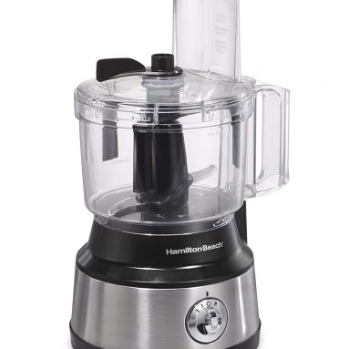 Hamilton Beach Food Processor & Vegetable Chopper with Bowl Scraper