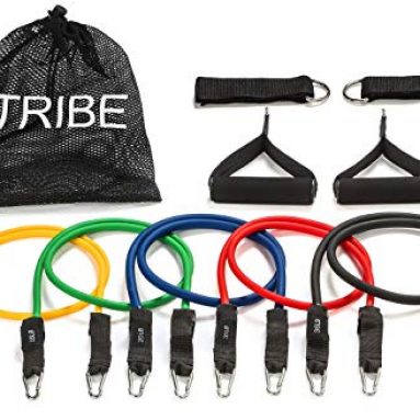 Resistance Bands With Metal Clips And Accessories For Any Exercise