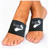 Supportive Copper-Infused Foot Sleeves For Foot Pain
