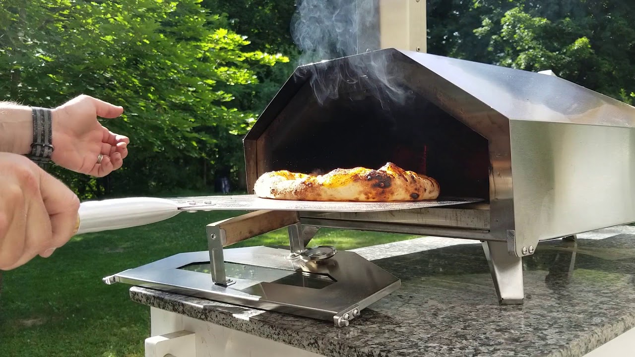 Uuni Pro (Ooni Pro) Pizza Oven on Wood Pellets 2 - YouTube
