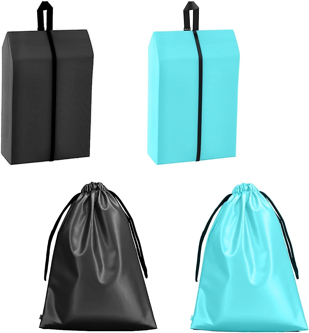 YAMIU Travel Shoe Bags Set of 4 Waterproof Nylon - Amazon.com